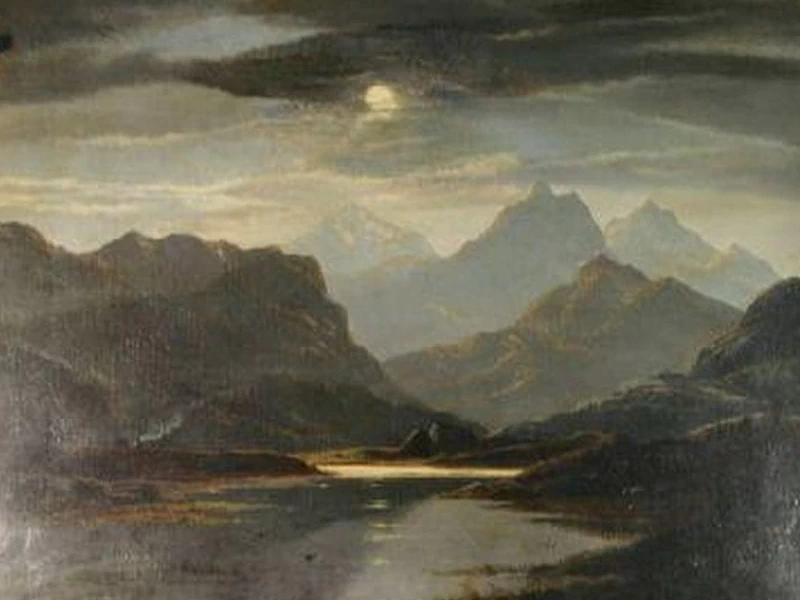1853-Ernest Gambier-Parry - Paesaggio